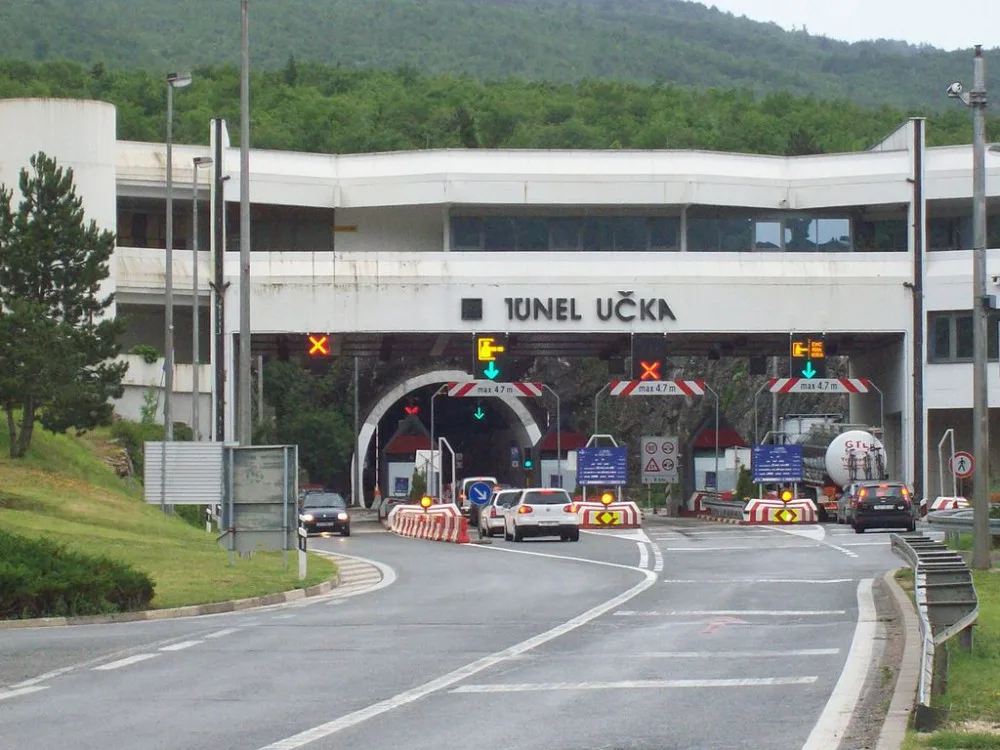 Tunel Učka na Istrii