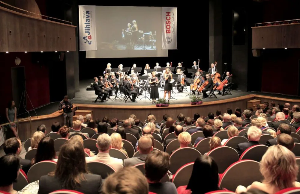 Jihlava zažila koncert německých filharmoniků. Výtěžek jde na urgentní příjem nemocnice