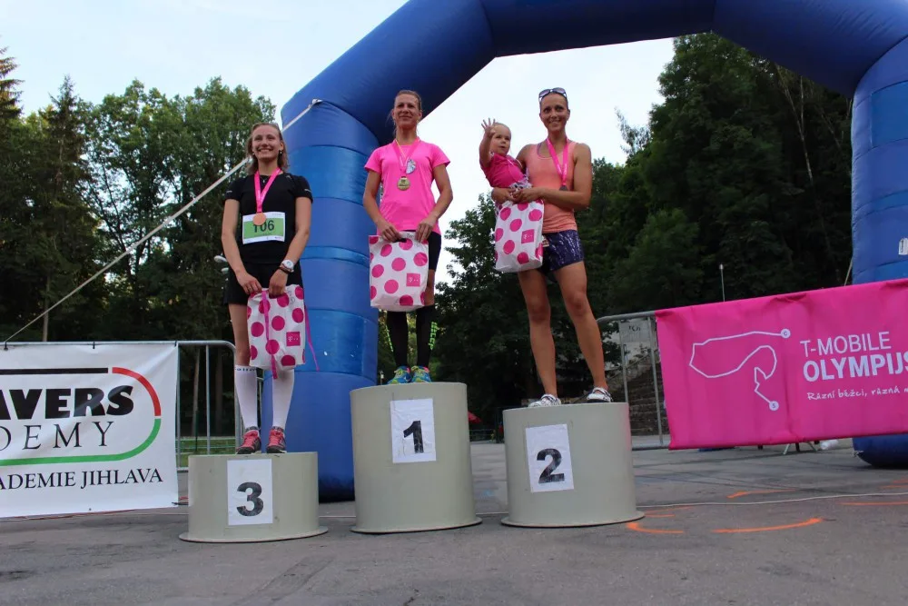 Horká středa patřila v Jihlavě Olympijskému běhu. Na start se postavilo 402 závodníků