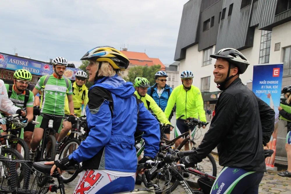 Na první etapu Křížem krážem Vysočinou na kole se vydala padesátka cyklistů