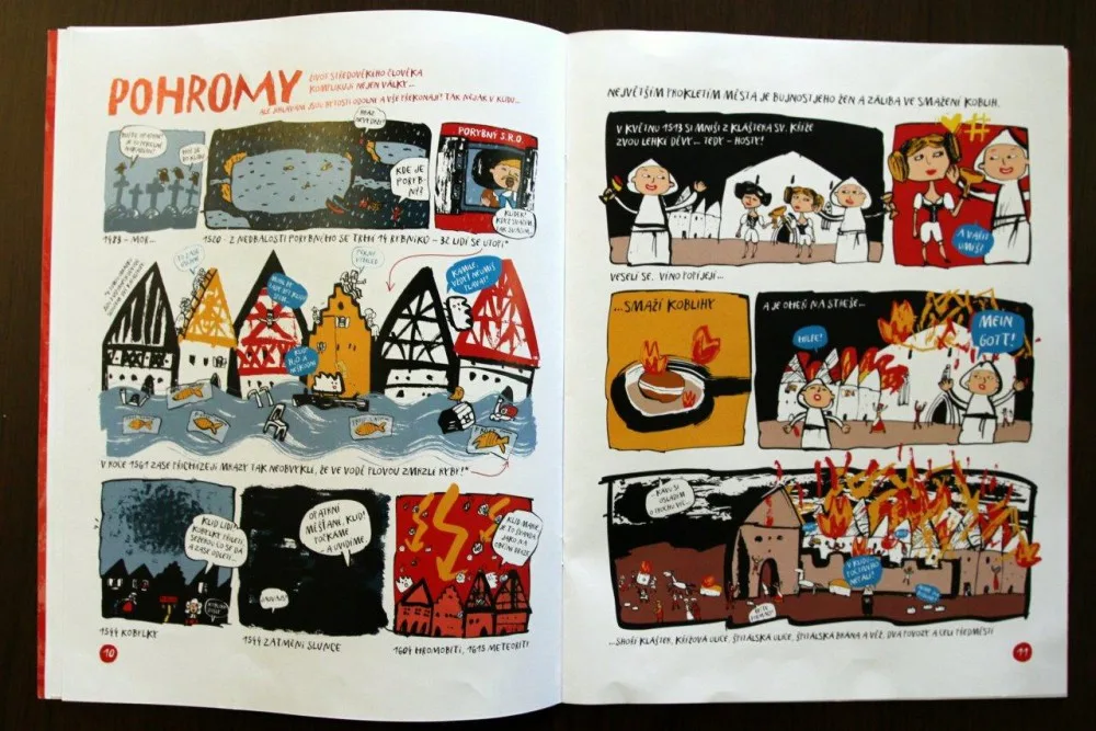 Jihlavská radnice má novinku. Vydala dějiny města jako příběh dvou ježků v komiksu