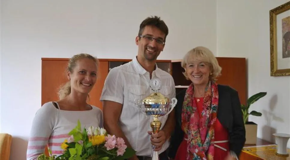 Lucie Mašková a Vilibald Prokop