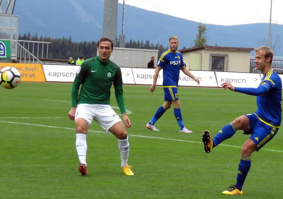Červená karta z úvodu zhatila naděje. Vysočina schytala v Jablonci debakl 5:0