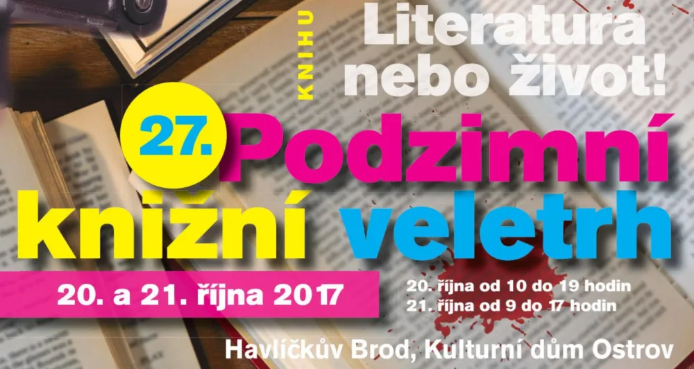 Na letošní ročník knižního veletrh do Havlíčkova Brodu míří rekordních 179 nakladatelů