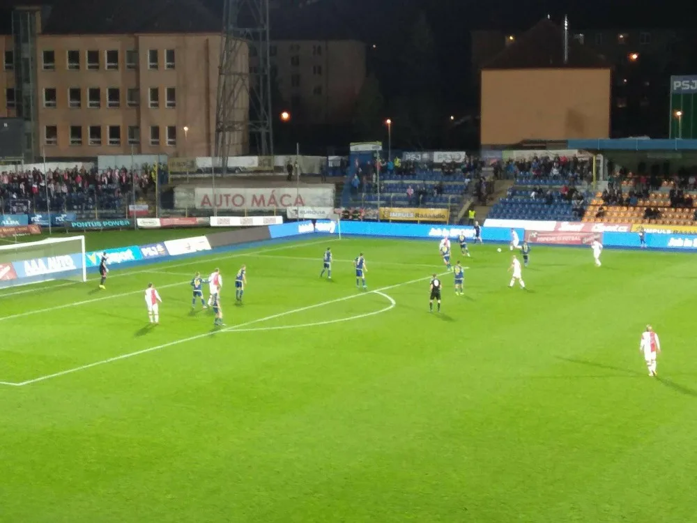 Vysočina vypadla z domácího poháru. V osmifinále nestačila Slavii poměrem 1:3