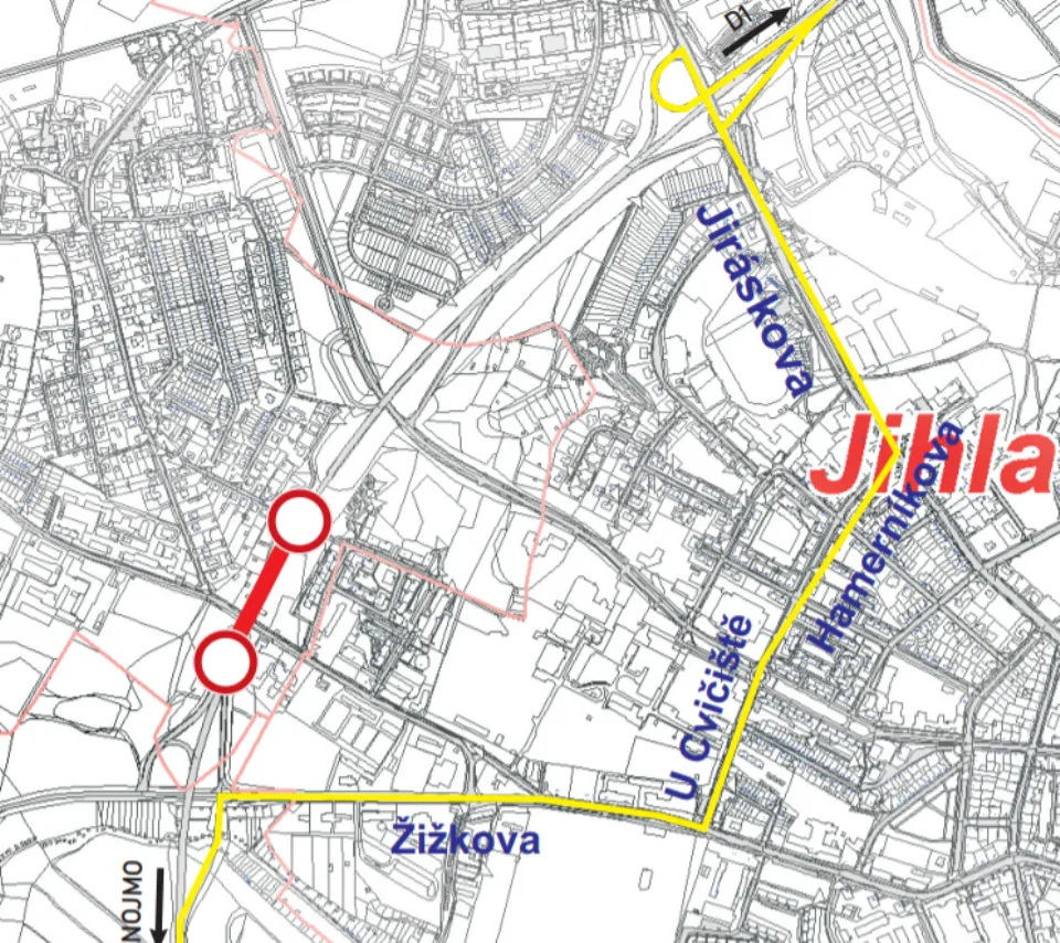 Jihlavský tunel se na tři dny uzavře. Řidiči musí sledovat objízdné trasy