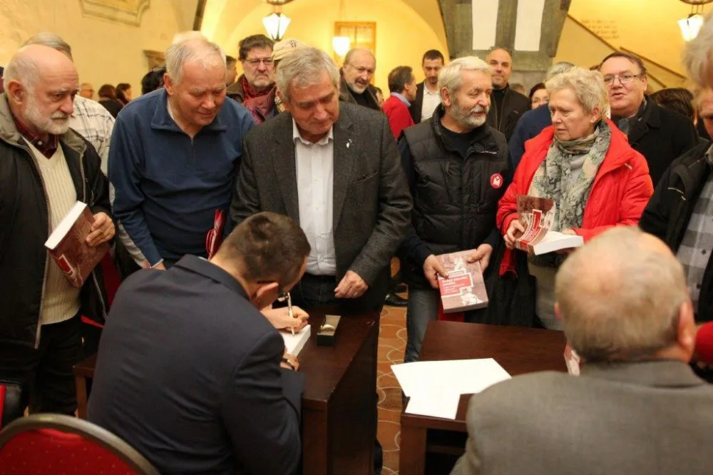 Křest knihy na jihlavské radnici