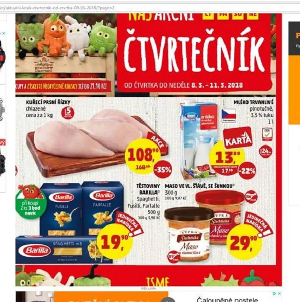 Penny Market lákal na výhodný nákup masa, výrobce ale nejspíš vědomě lhal o obsahu balení