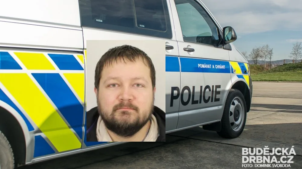 Jihlavští policisté hledají osmatřicetiletého muže z Hybrálce. Naposledy byl viděn u City Parku