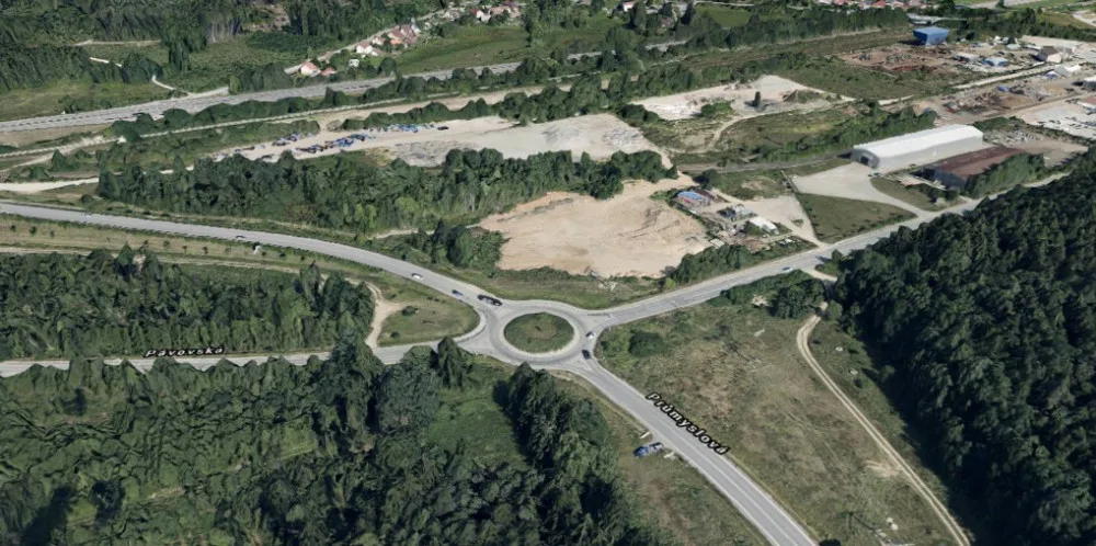 Jihlava chce koupit od drah skoro osm hektarů pozemků u průmyslové zóny