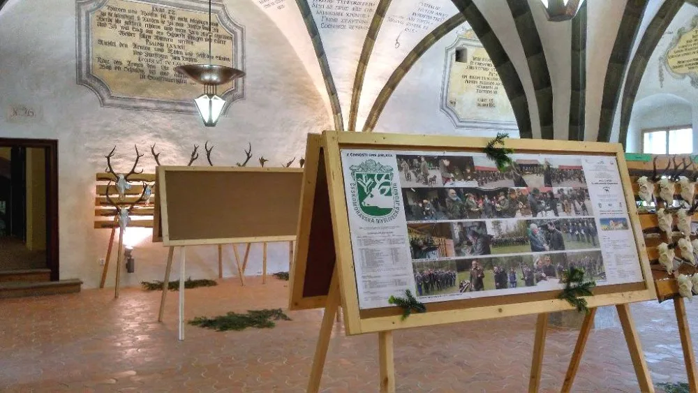 Jihlavskou Gotickou síň na tři dny zaplní přehlídka mysliveckých trofejí