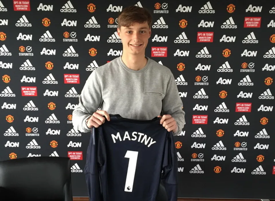 Brankářský talent Ondřej Mastný míří z Vysočiny do slavného Manchesteru United!