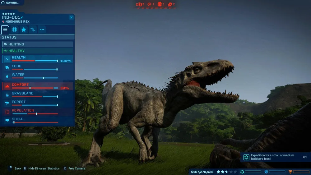 HRÁTKY S GEEKEM: Vaše obří ještěrky v Jurassic World Evolution