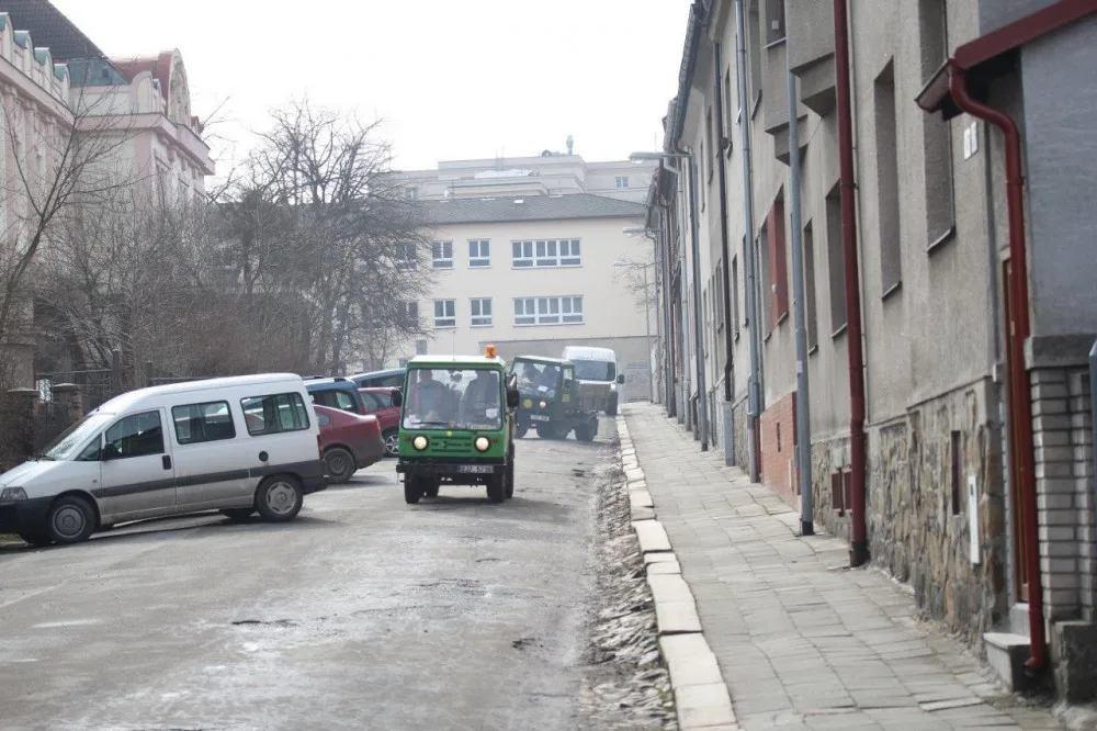 Oprava v jihlavské Úprkově ulici