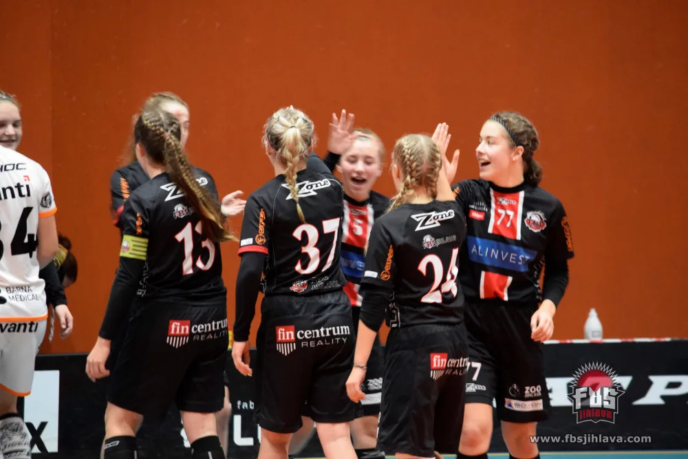 Senzační výhra prvoligových juniorek FBŠ Jihlava! Po Bohemians porazily i dominantní Jižní Město