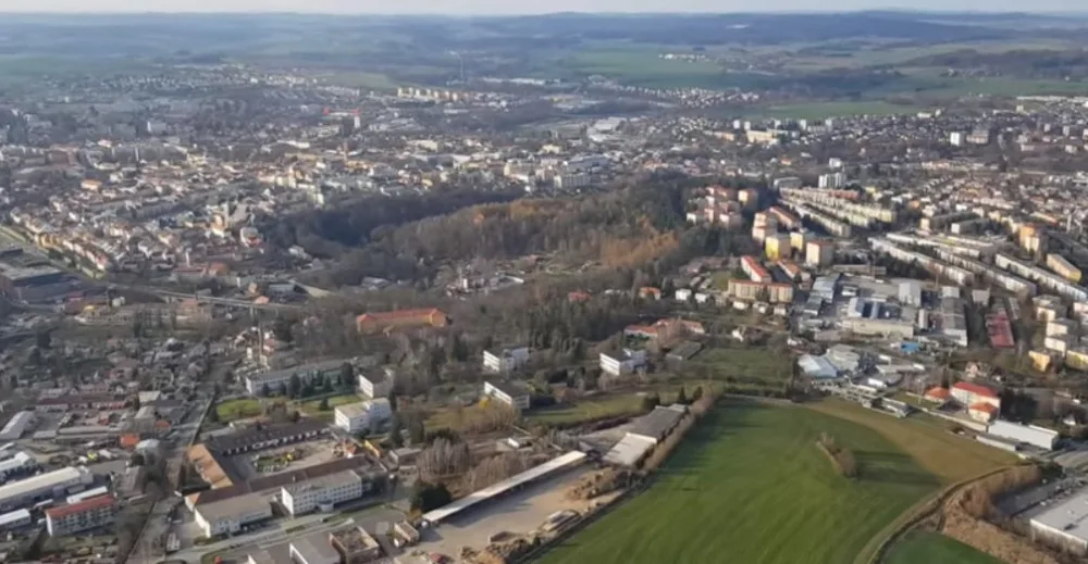 Dvanáctiminutový let nad Jihlavou