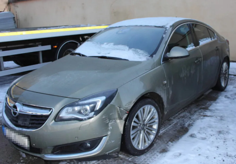 Ukradené auto Opel Insignia