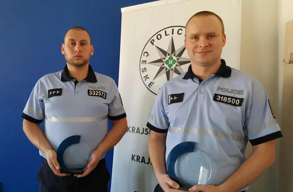 Radek Pečiva (vpravo) a Tomáš Pustina.