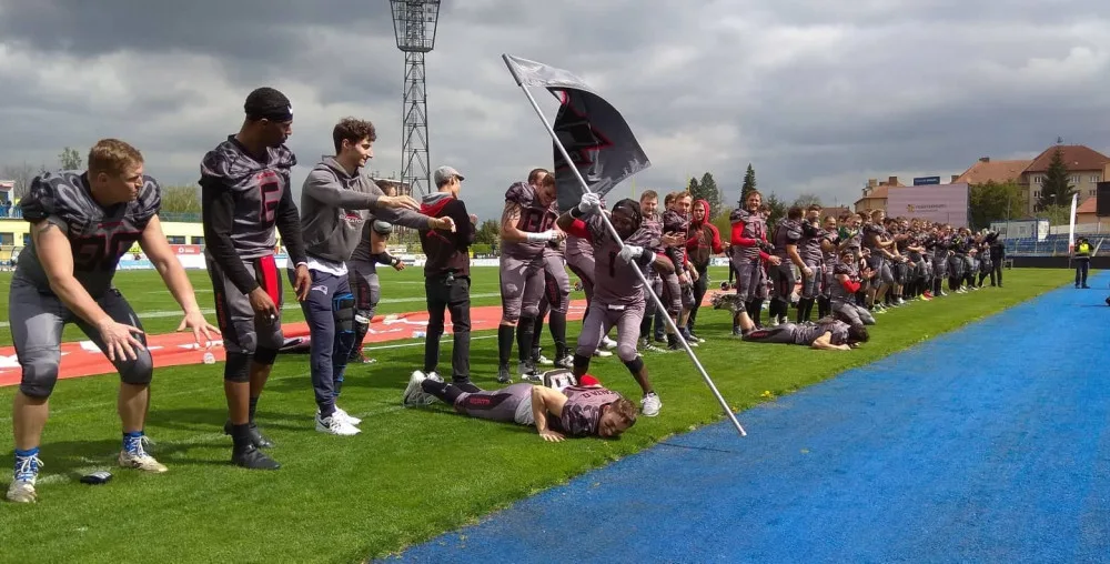 Vysočina Gladiators dál válcují Paddock ligu. Nad brněnskými Alligators vyhráli 43:7
