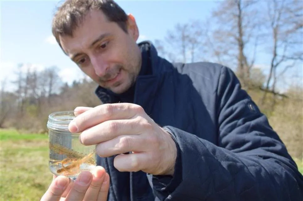 Martin Hyský na prohlídce Přírodní památky Hajnice