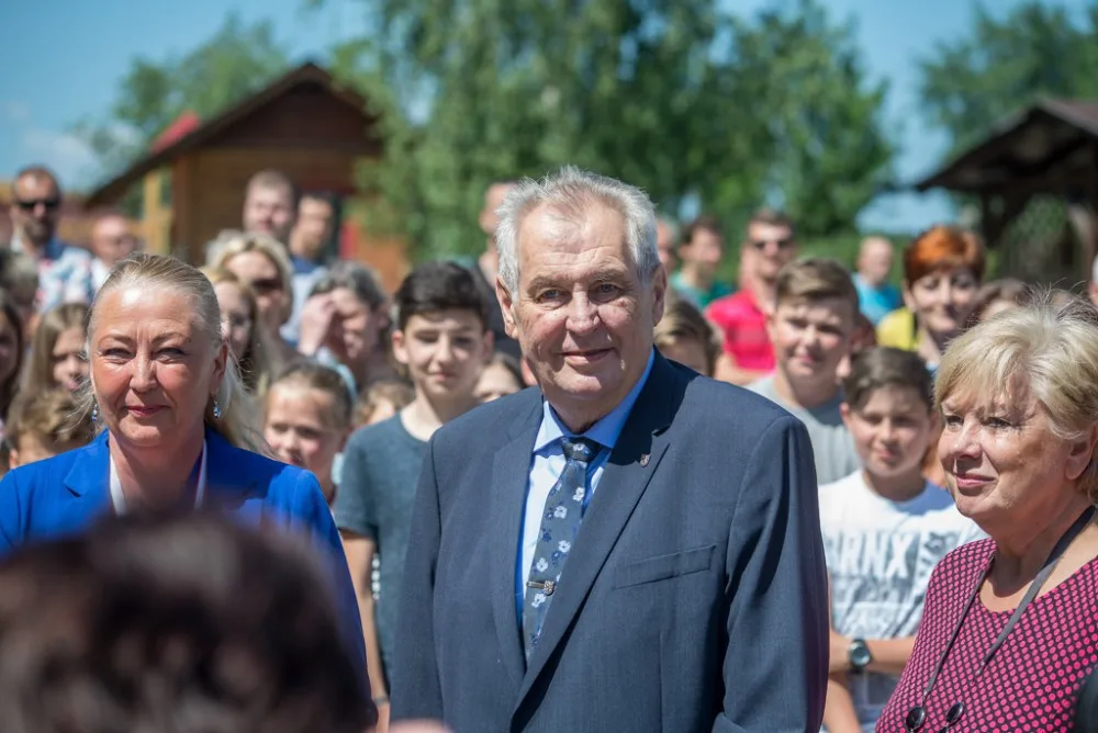 Prezident Miloš Zeman přijede na Vysočinu. Jeho manželka bude mít zvláštní program