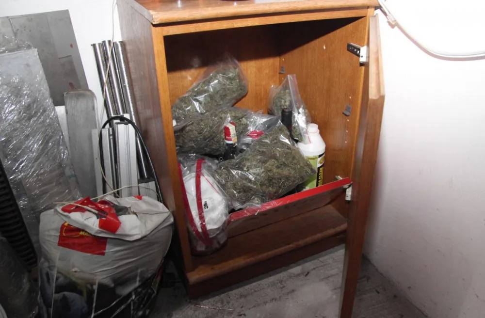 Zadržená marihuana během domovní prohlídky