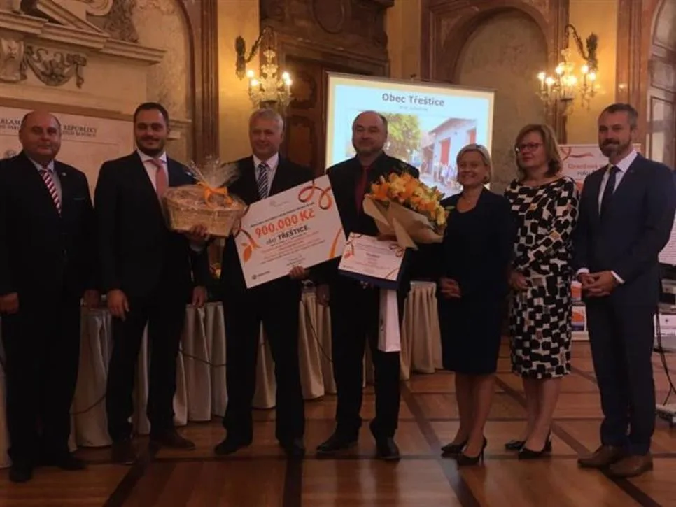 Obec Třeštice získala Oranžovou stuhu ČR 2019. Porota ocenila hlavně aktivitu místních lidí