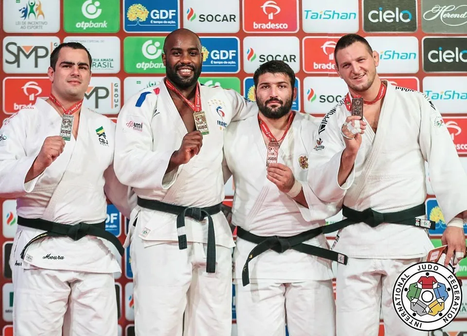 Lukáš Krpálek má z grandslamu v Brazílii bronz, prohrál jen se suverénem Rinerem