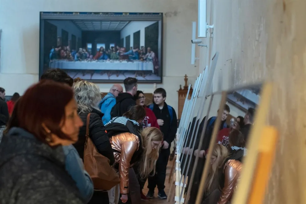 V Jihlavě je k vidění rekonstrukce slavného obrazu Poslední večeře. Pouze do konce října
