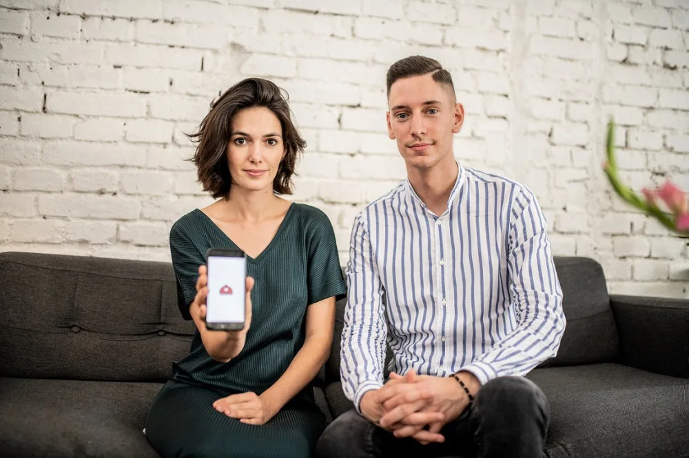 Zakladatelé projektu Michaela Gregorová a Jakub Henni.