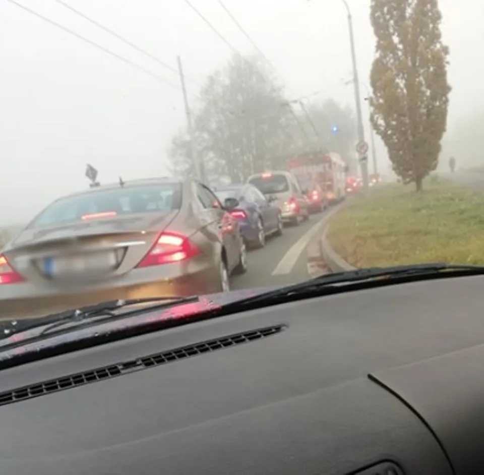 Dopravní situace na ulici S, K. Neumanna