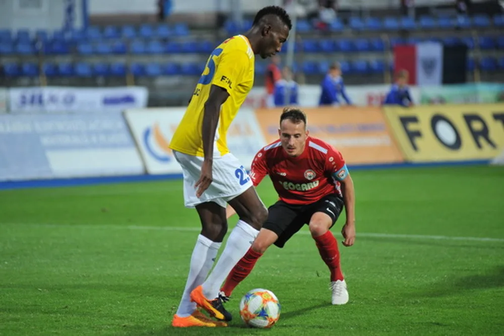 Útočník Lamin Jawo opouští Vysočinu, přestupuje do prvoligového Zlína