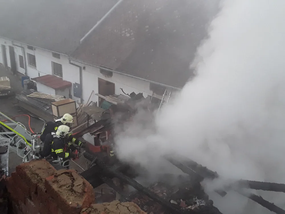 V Předboři na Jihlavsku hořelo v truhlárně. Škoda byla vyčíslena na pět milionů korun