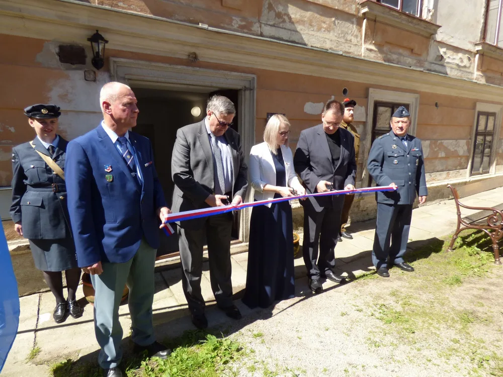 Slavnostní otevření výstavy RAF z 1. července 2020