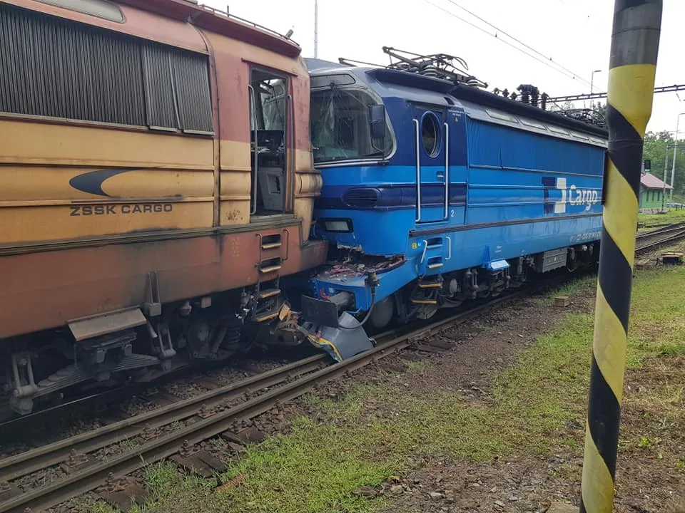 Kolize na jihlavském nádraží způsobila škodu 7,3 milionu korun. Provoz je částečně obnovený