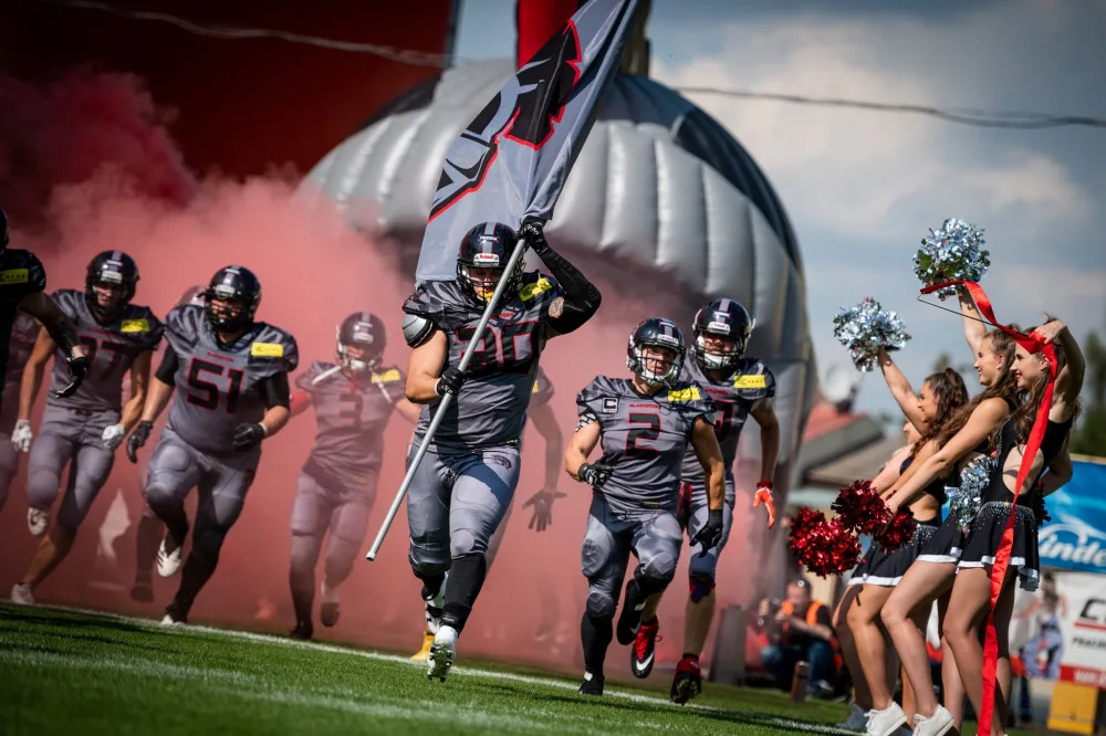 Gladiators zdrtili i dalšího soupeře, na hřišti pražských Mustangů vyhráli 69:6