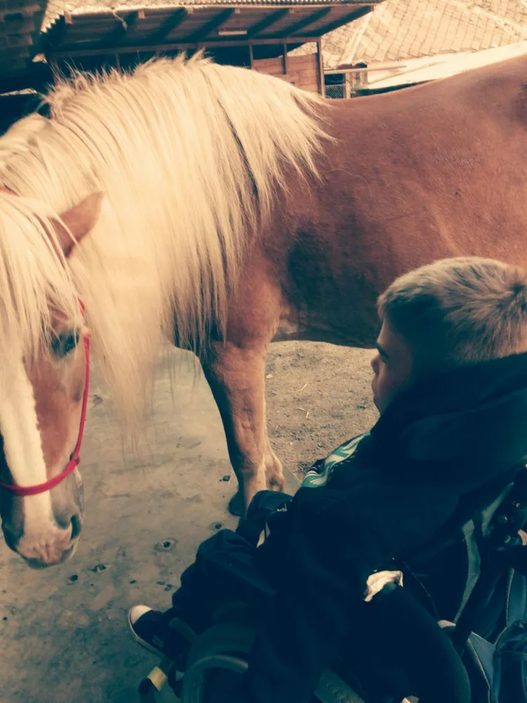 Lukáš z Jihlavy bojuje s mozkovou obrnou. On je má škola života, říká maminka Katka