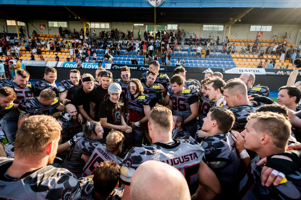 Bezchybná obrana dovedla Gladiátory k další jasné výhře, v Ústí nad Labem uspěli 27:0