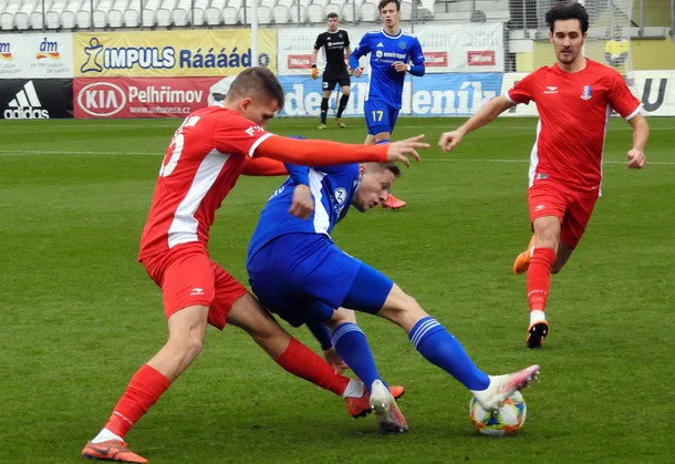 Místo první domácí výhry rozčarování. Vysočina podlehla nováčkovi z Blanska 1:4