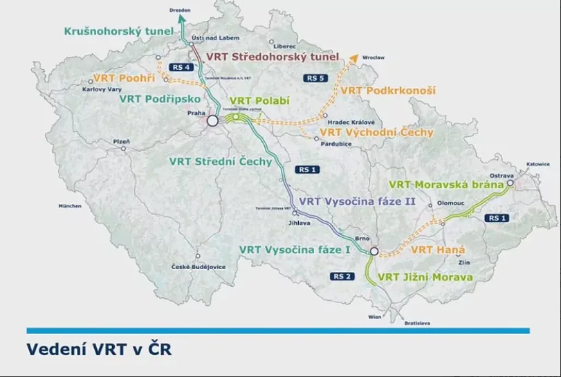 Do Prahy za 37 minut, do Brna za 25. Vysokorychlostní trať přinese Jihlavě i významné ekonomické výhody