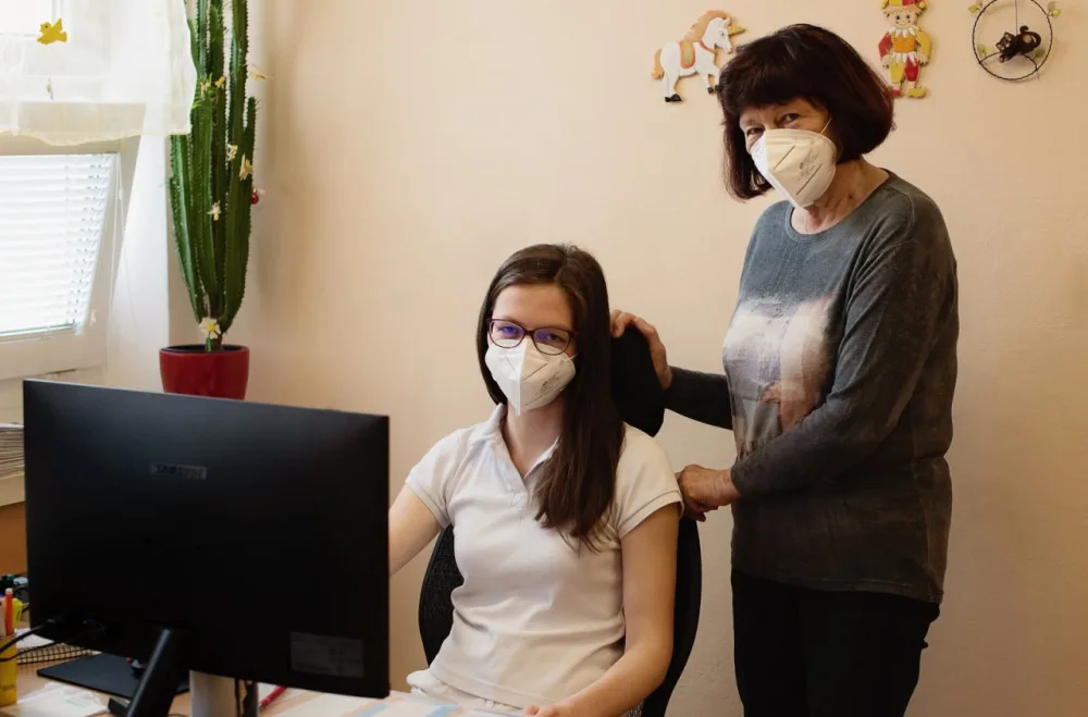 (Zleva): MUDr. Mirka Kozáková, MUDr. Libuše Nováková