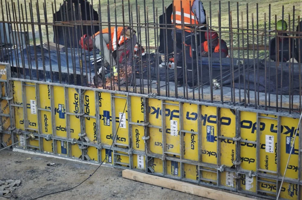Rekonstrukce mostu na D1 u Bíteše jde podle plánu. Prohlédněte si aktuální stav prací