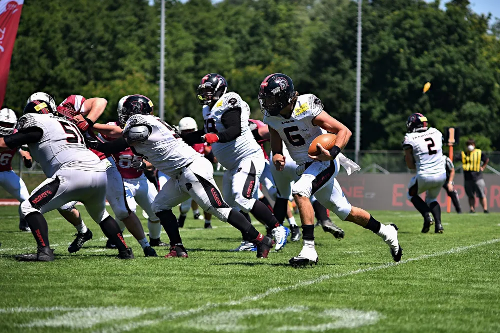 Gladiators vstoupili do Kittford ligy přesvědčivě, v Přerově vyhráli 28:6
