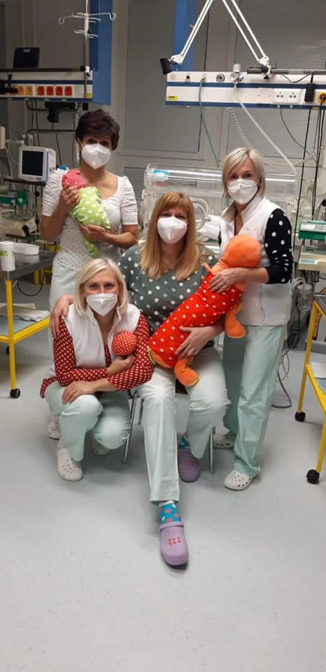 Zdravotníci na norovozenecké JIP Nemocnice Jihlava 