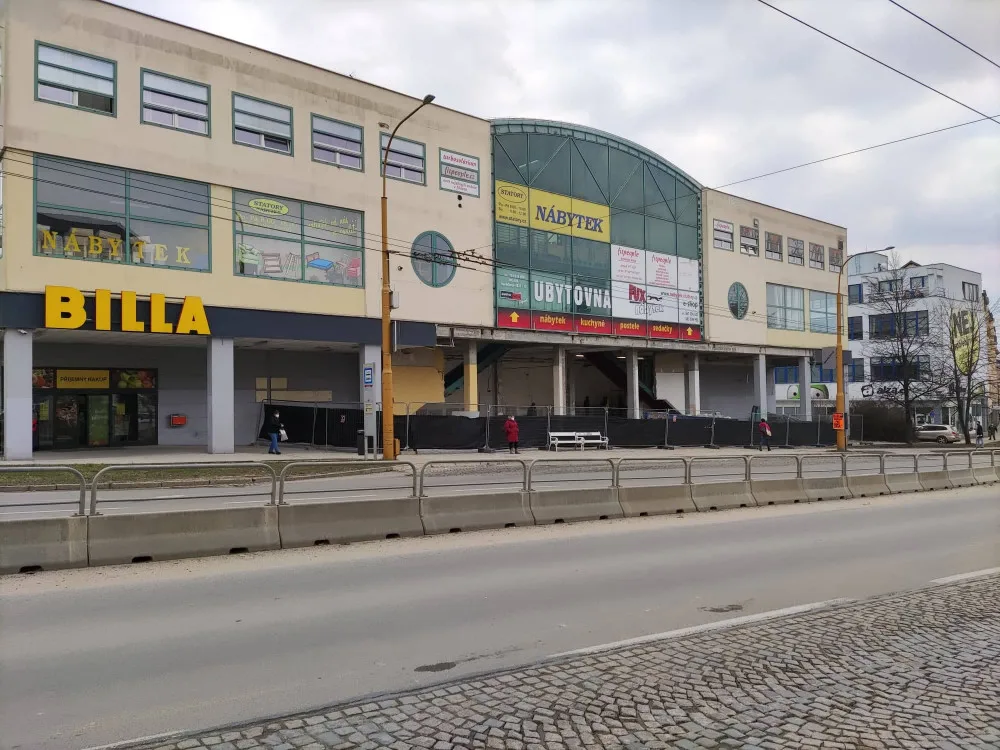 Bývalá podoba obchodního domu.