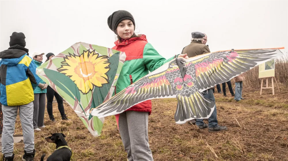 Novou alej v Jihlavě symbolicky otevřelo pouštění draků