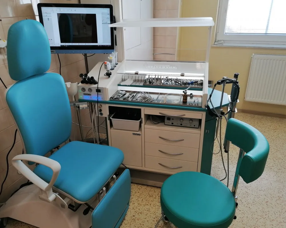 Pelhřimovské ORL má novou vyšetřovací jednotku. Vyšla na milion