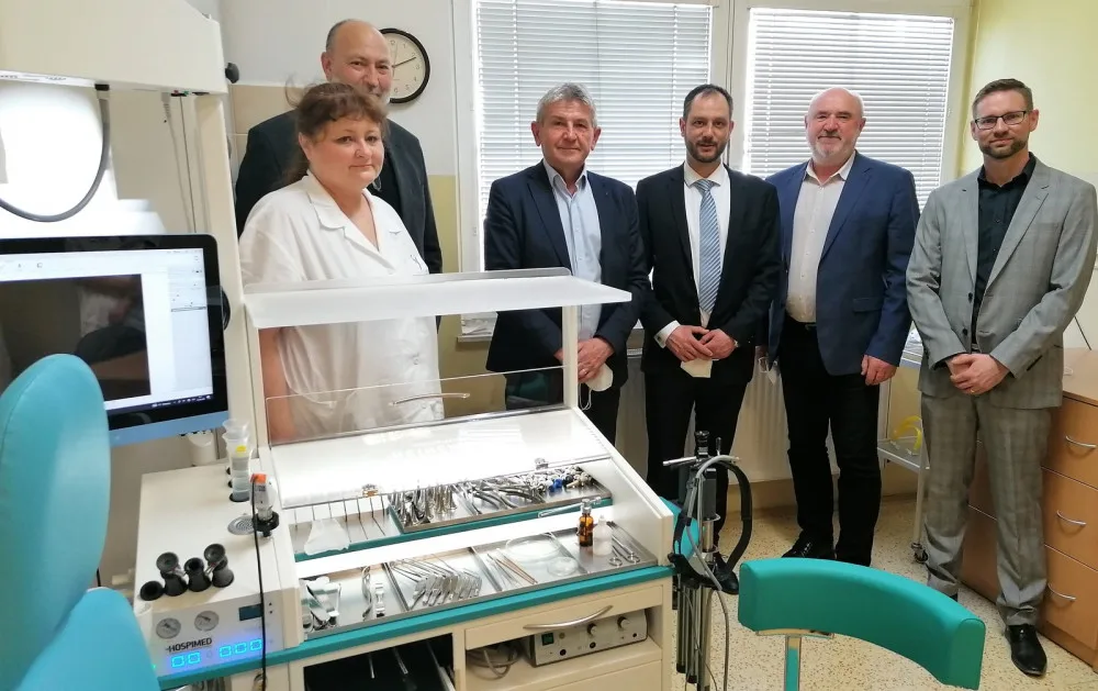 Pelhřimovské ORL má novou vyšetřovací jednotku. Vyšla na milion