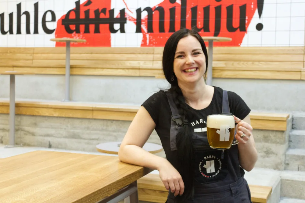 Tamara Dolníčková se svým ležákem Born