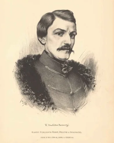 K. H. Borovský na portrétu od Jana Vilímka